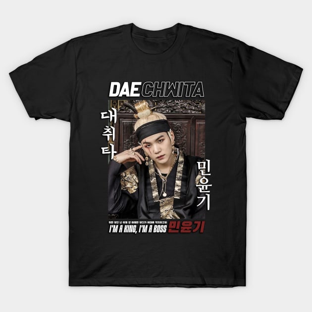 Agust D Movie Suga Tour Daechwita T-Shirt by WacalacaW